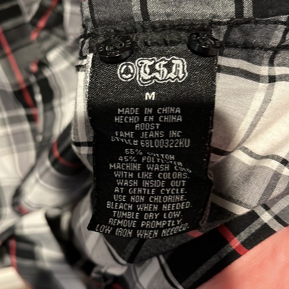 Men's MX Republic Button Down - Men’s Medium - Picture 4 of 5